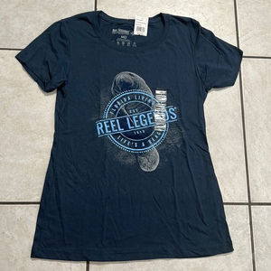 NWT Reel‎ Legends Manatee t shirt